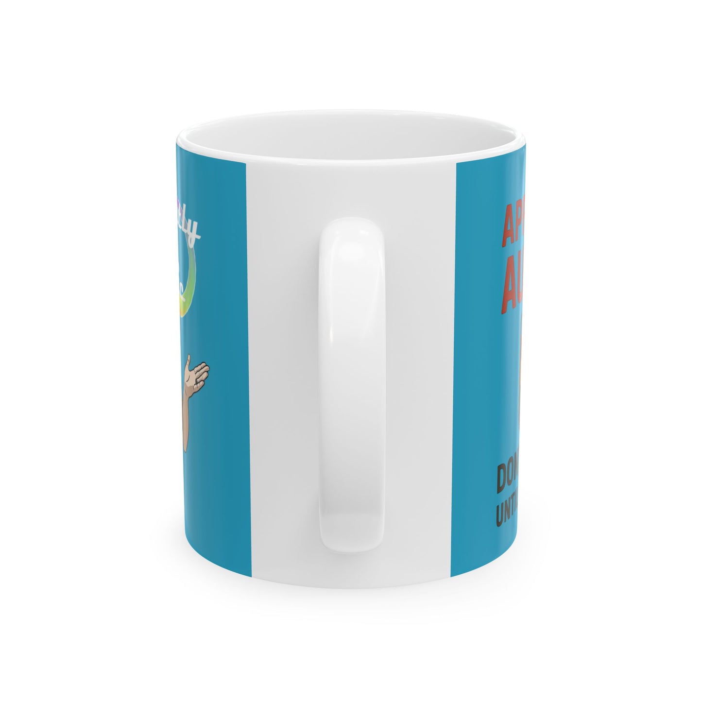 Apparently Autistic Mug – Don’t Talk to Me Until I’ve Recharged
