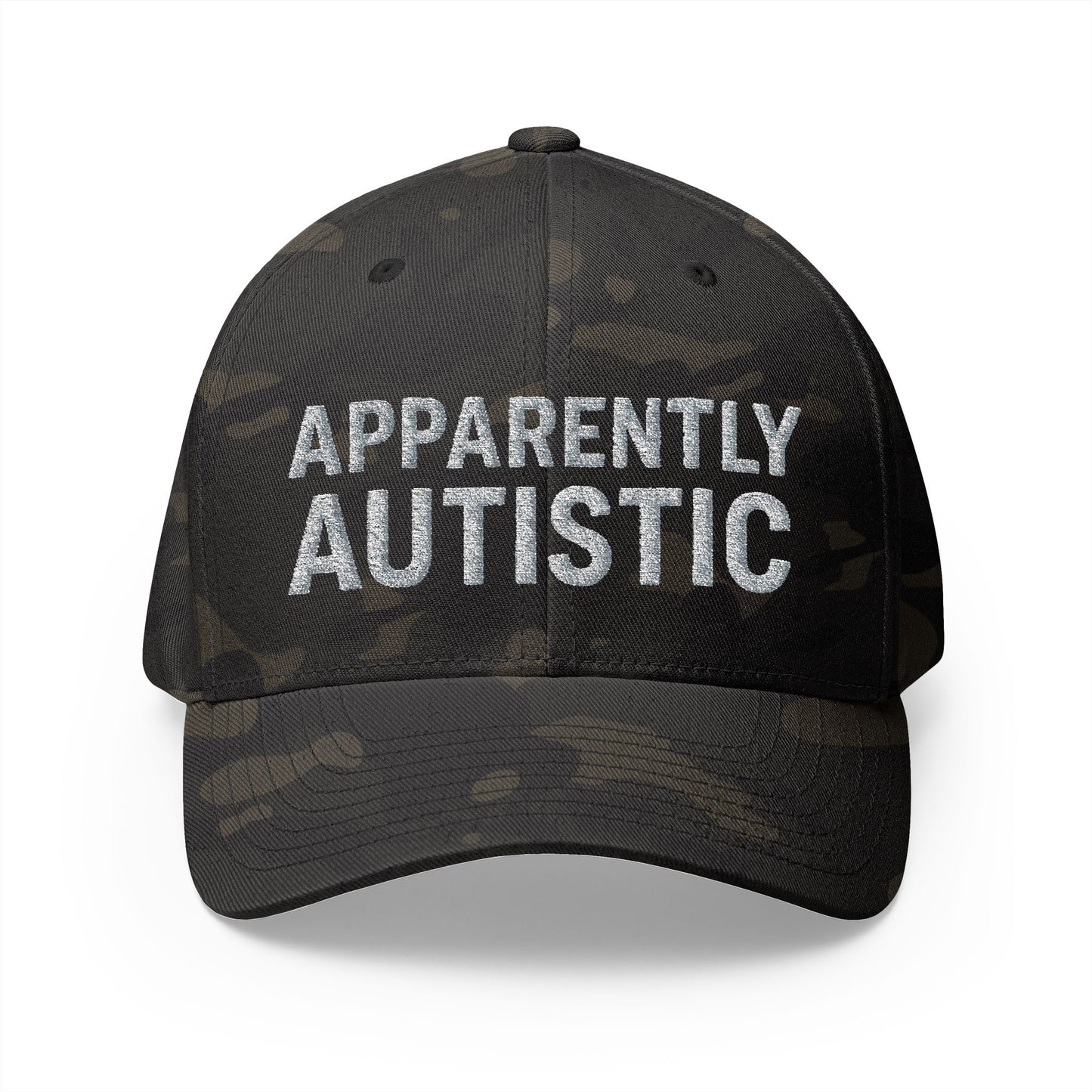 Apparently Autistic Embroidered "Thinking" Cap
