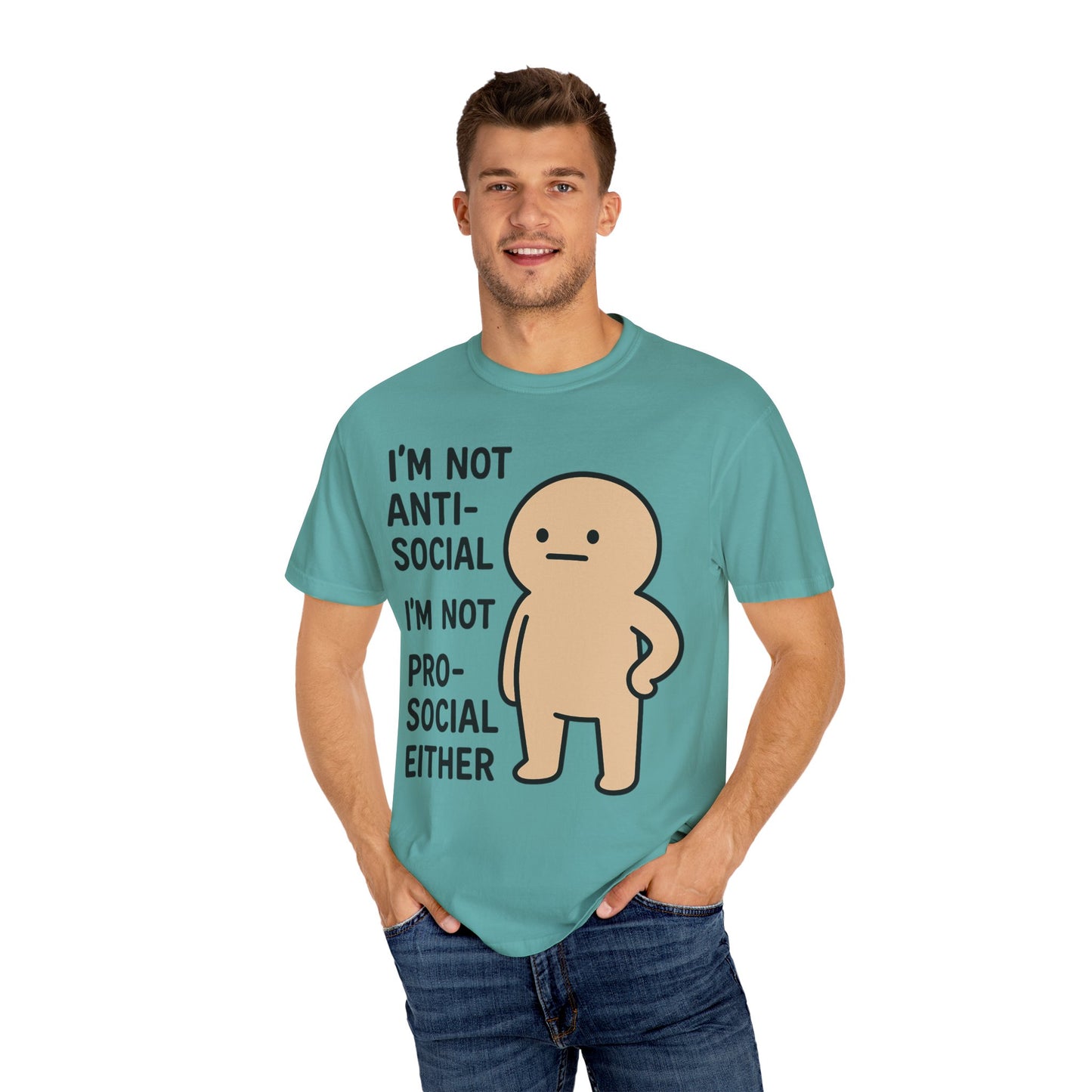 Not Anti-Social, Not Pro-Social Tee