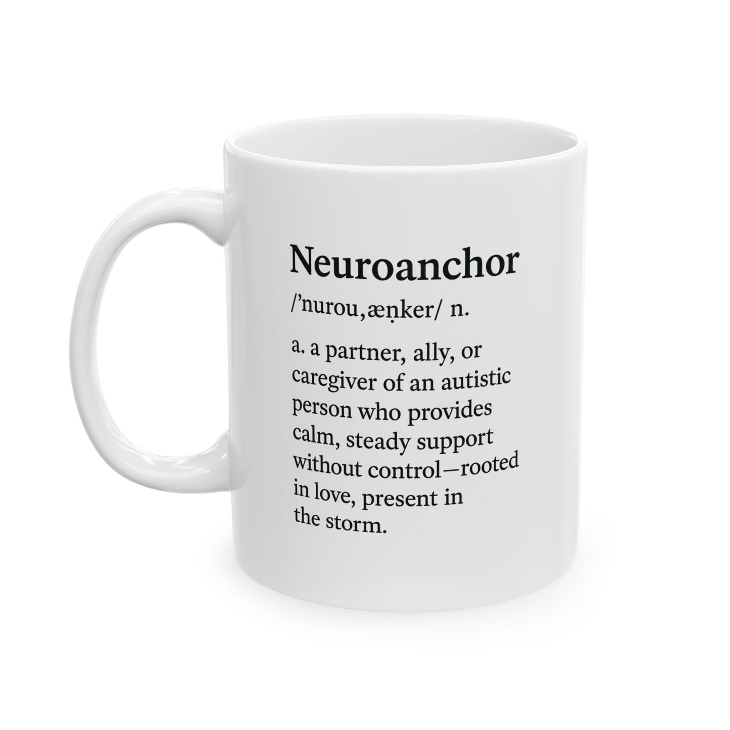 Neuroanchor Definition Mug – For the Ones Who Stay Steady