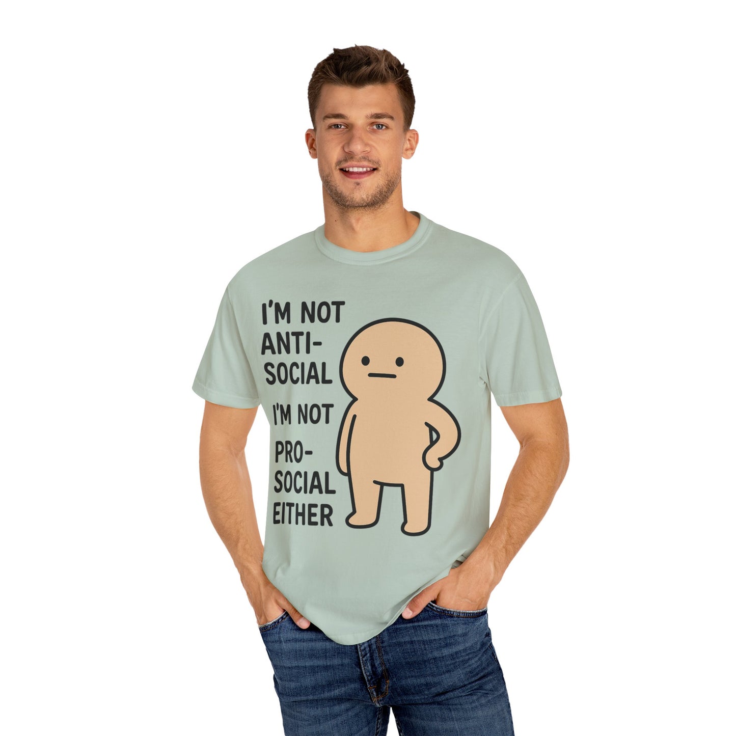Not Anti-Social, Not Pro-Social Tee