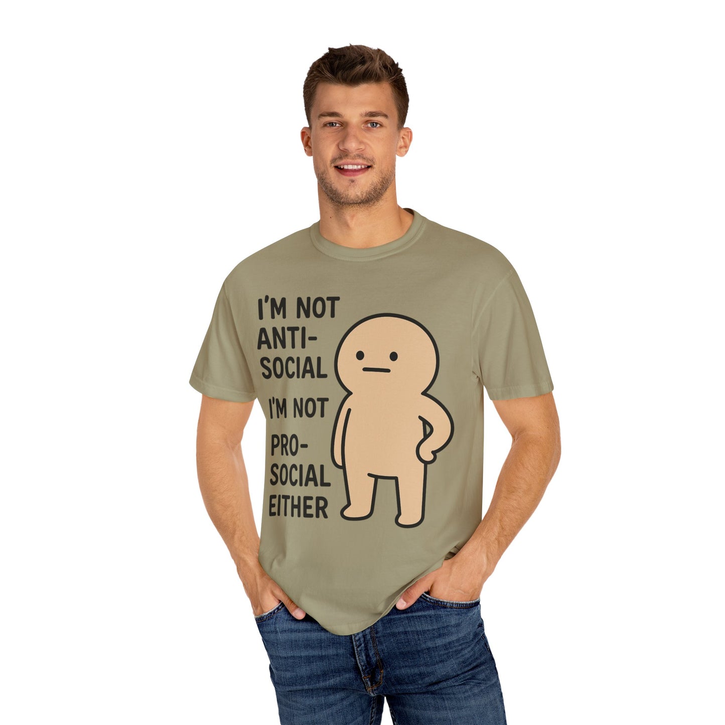 Not Anti-Social, Not Pro-Social Tee