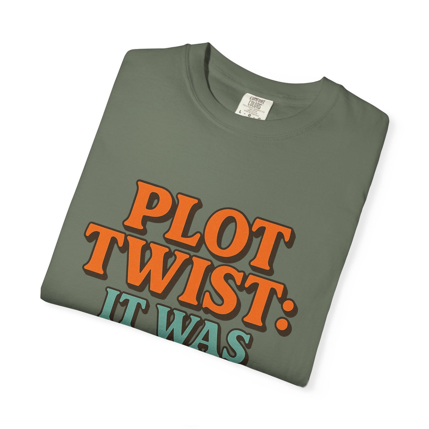 Apparently Autistic T-Shirt – “Plot Twist: It Was Autism All Along”