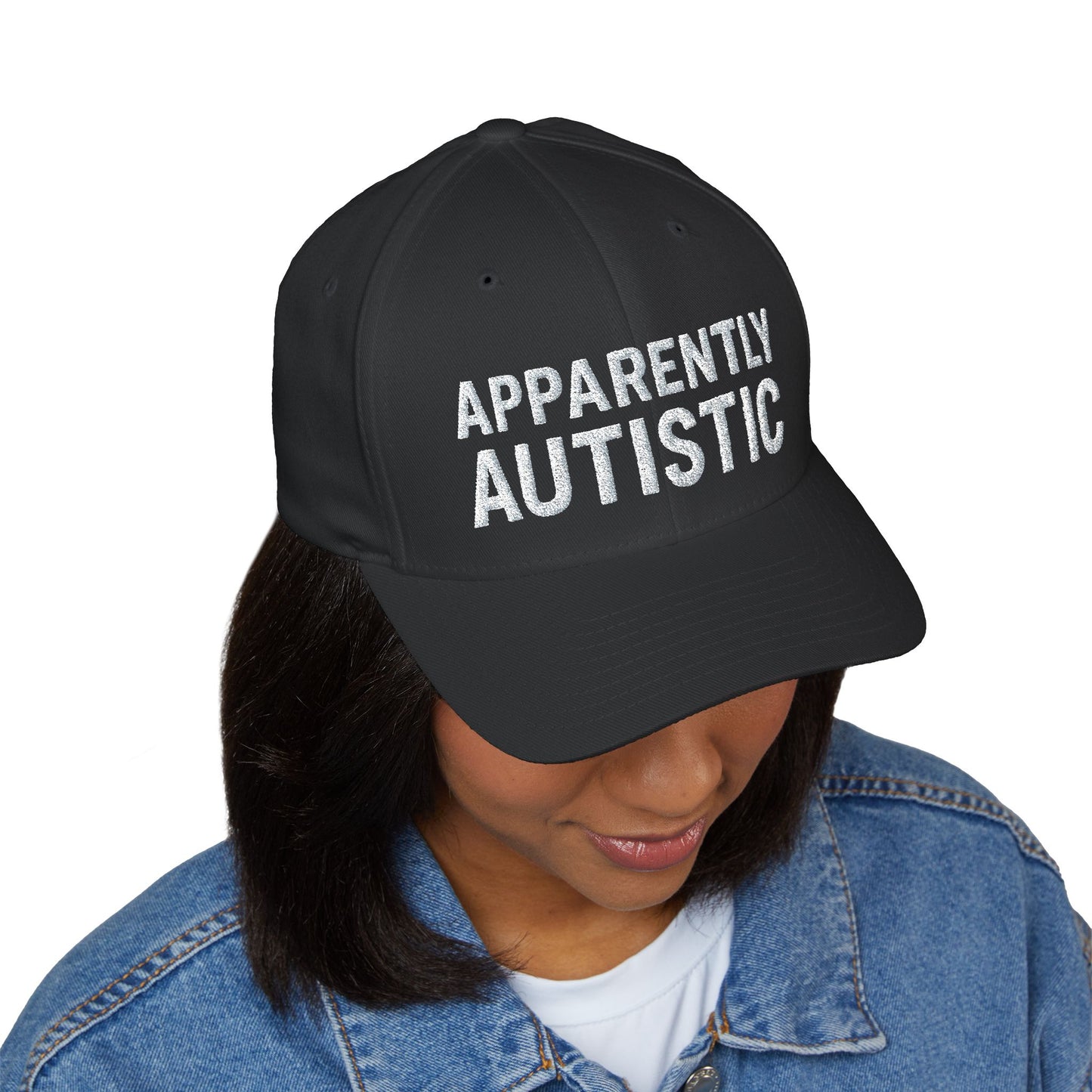 Apparently Autistic Embroidered "Thinking" Cap