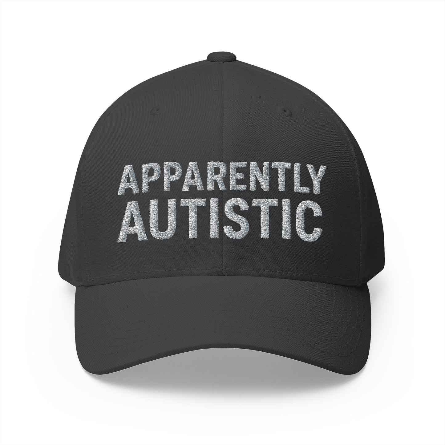 Apparently Autistic Embroidered "Thinking" Cap