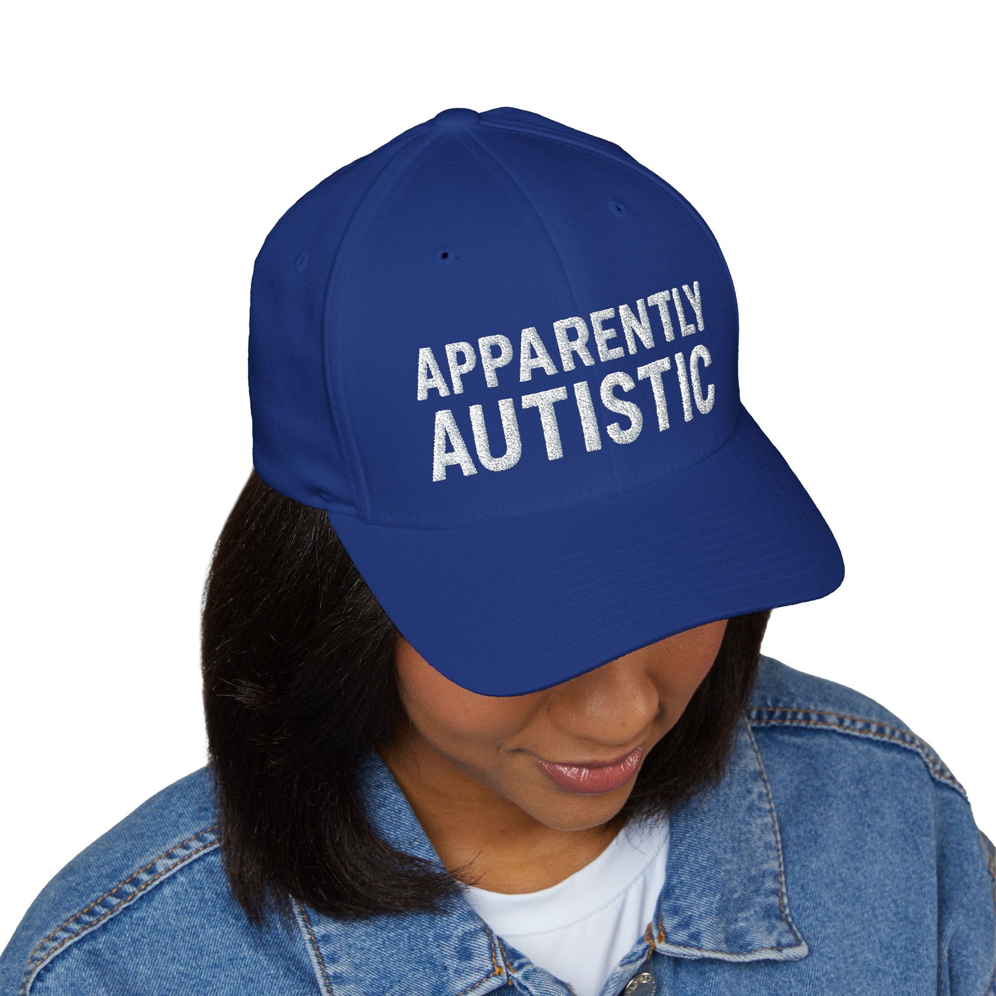 Apparently Autistic Embroidered "Thinking" Cap