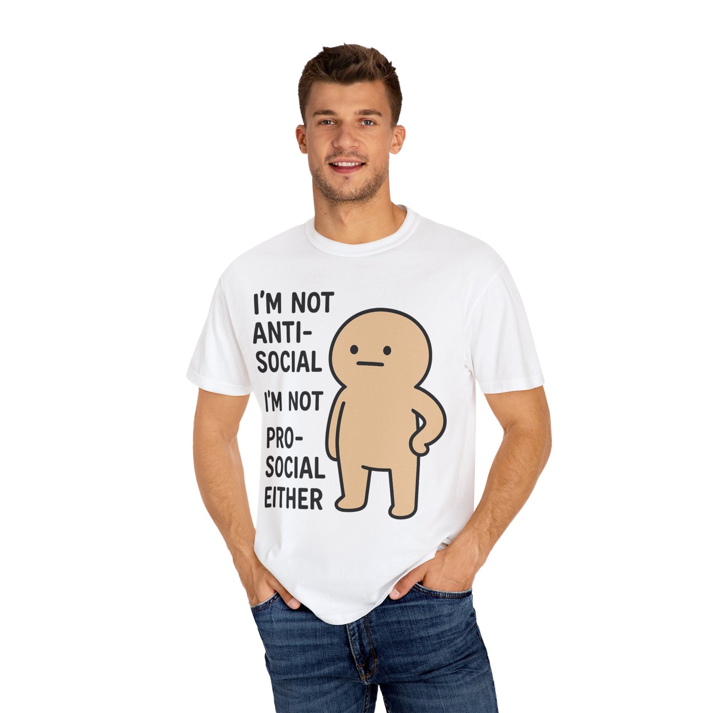 Not Anti-Social, Not Pro-Social Tee