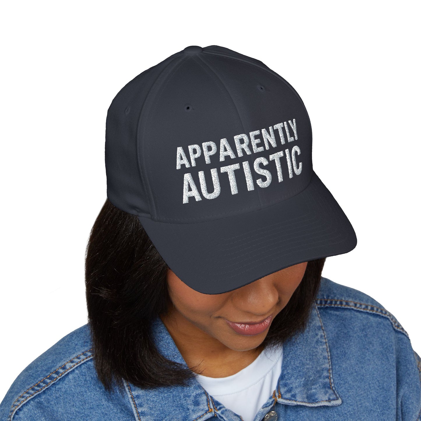Apparently Autistic Embroidered "Thinking" Cap