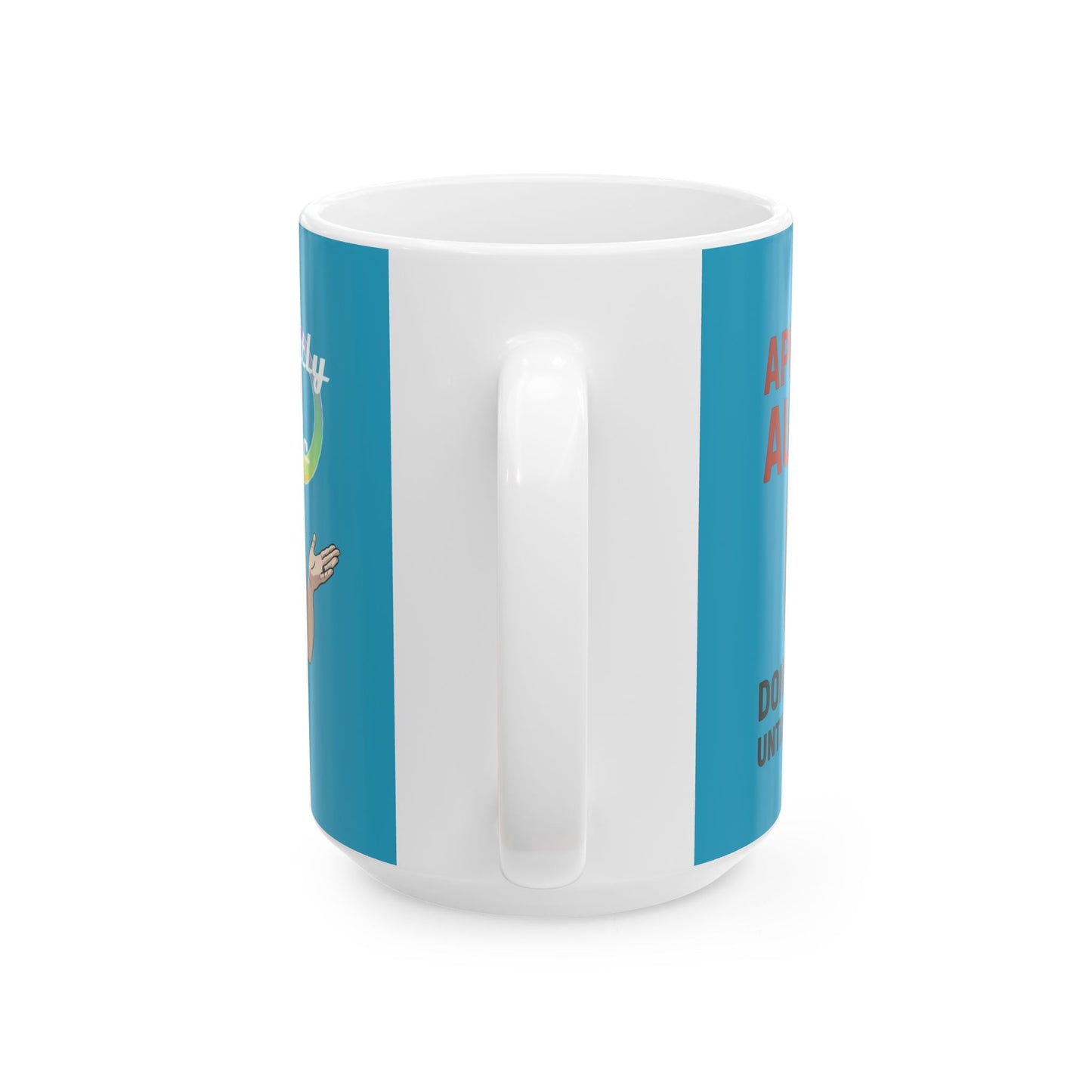 Apparently Autistic Mug – Don’t Talk to Me Until I’ve Recharged