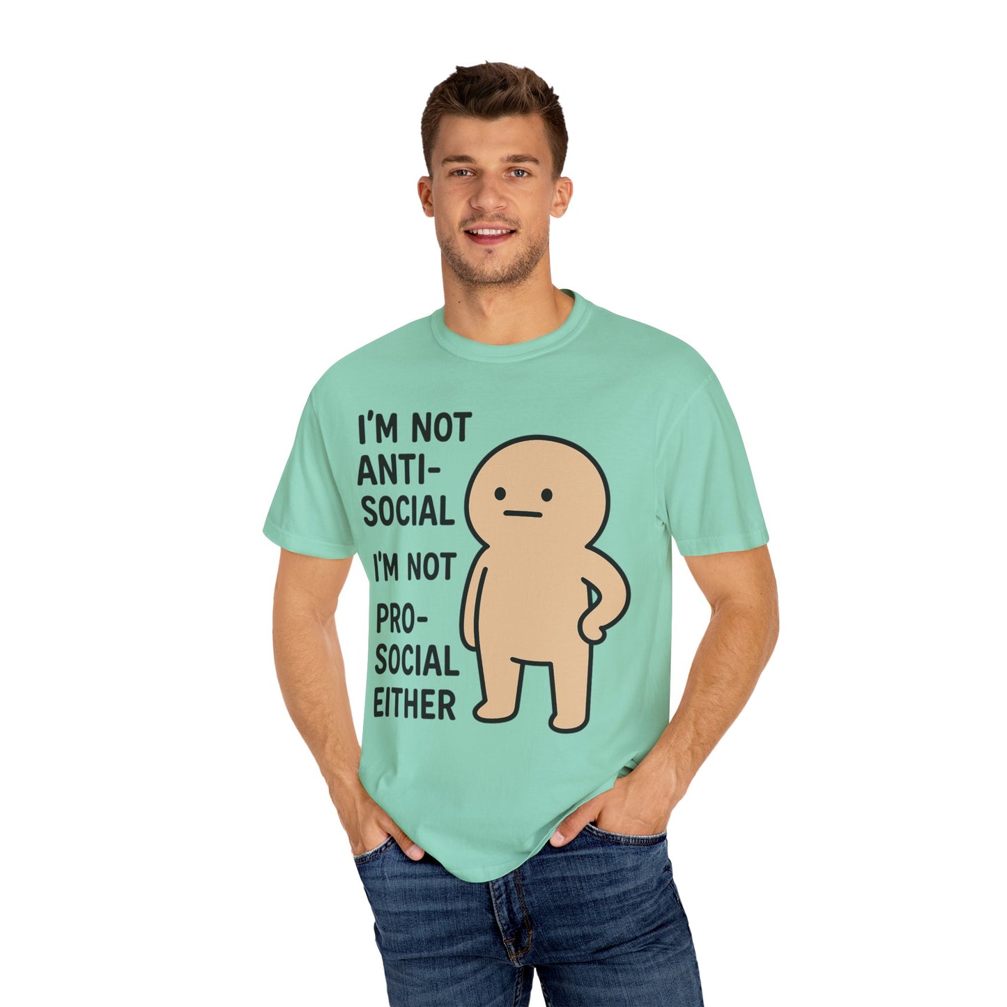 Not Anti-Social, Not Pro-Social Tee
