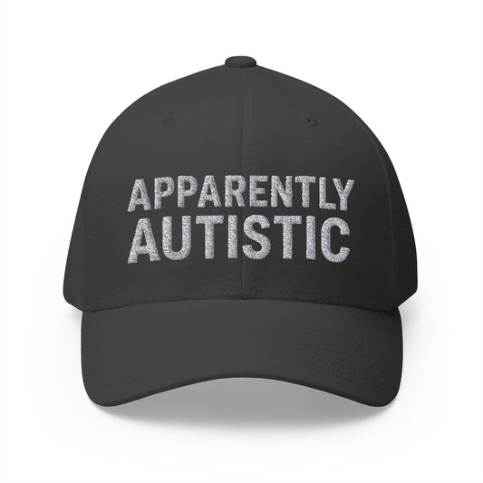 Apparently Autistic Embroidered "Thinking" Cap