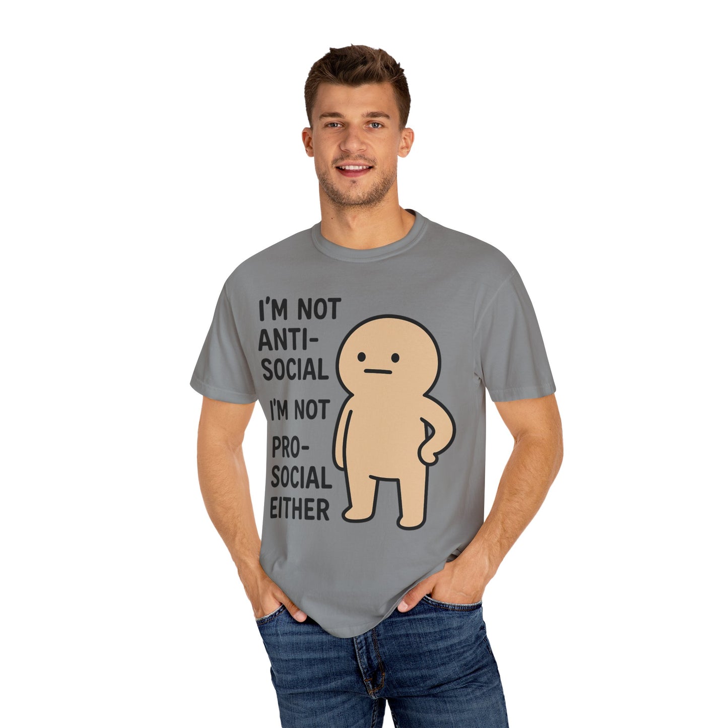 Not Anti-Social, Not Pro-Social Tee