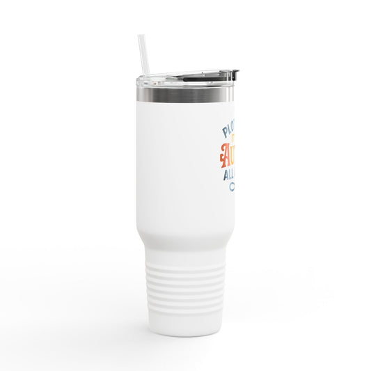 Insulated Travel Mug – Plot Twist: It Was Autism All Along