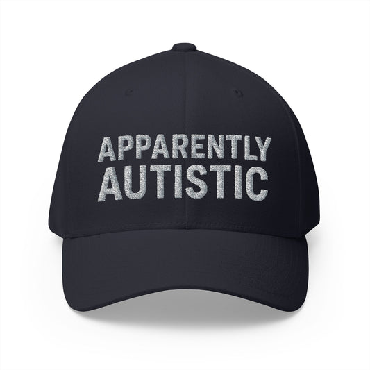 Apparently Autistic Embroidered "Thinking" Cap